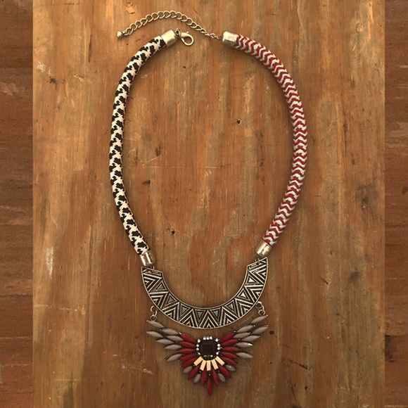 Kitson Bungee Cord Statement Necklace - Picture 1 of 2